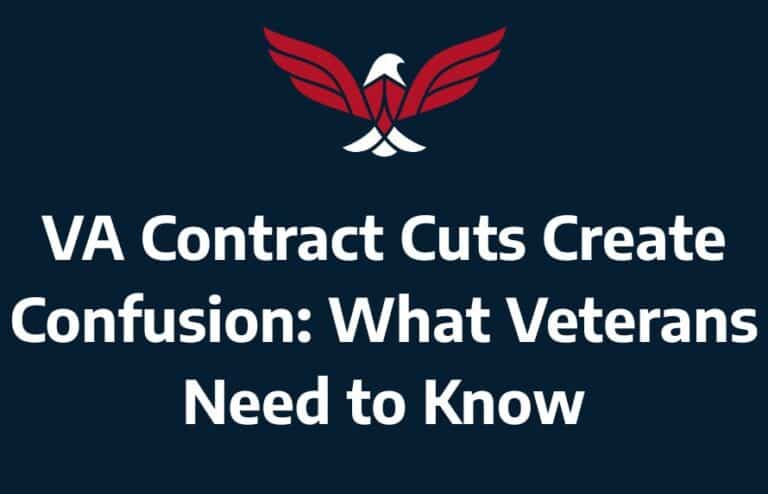 VA Contract Cuts Create Confusion What Veterans Need to Know